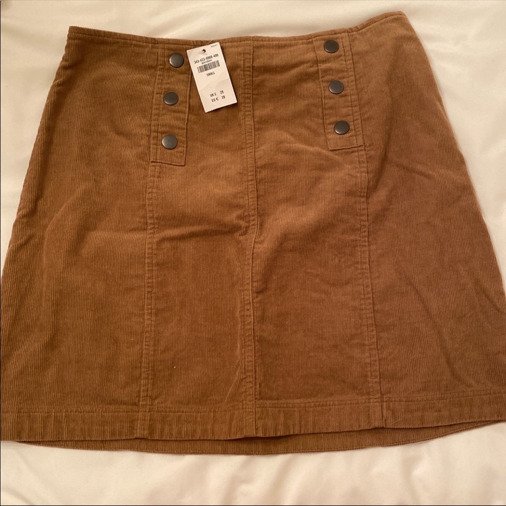 NEW corduroy skirt